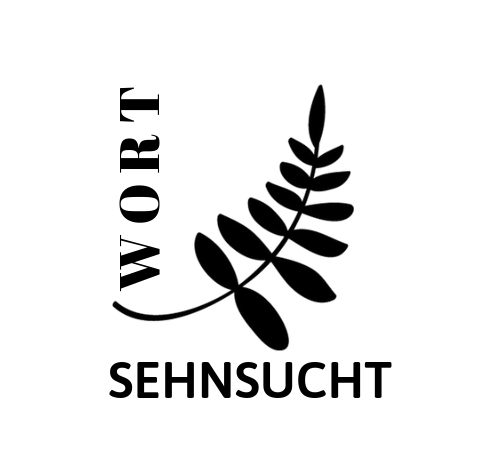 logo, grafik, design, wort sehnsucht, blatt, pflanze, botanisch, icon, sella moll